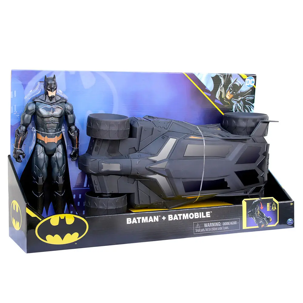 DC Comics Batmobil + Batman figura 30cm termékfotó