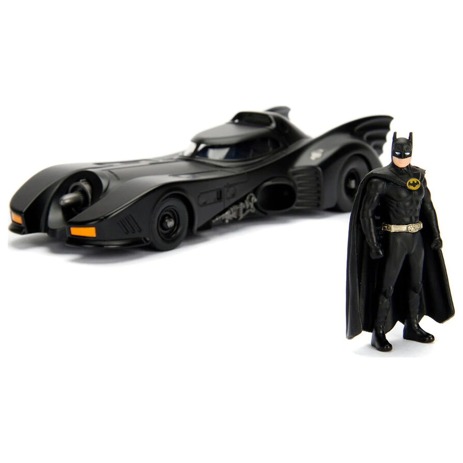 DC Comics Batmobil fém autó és Batman figura csomag termékfotó