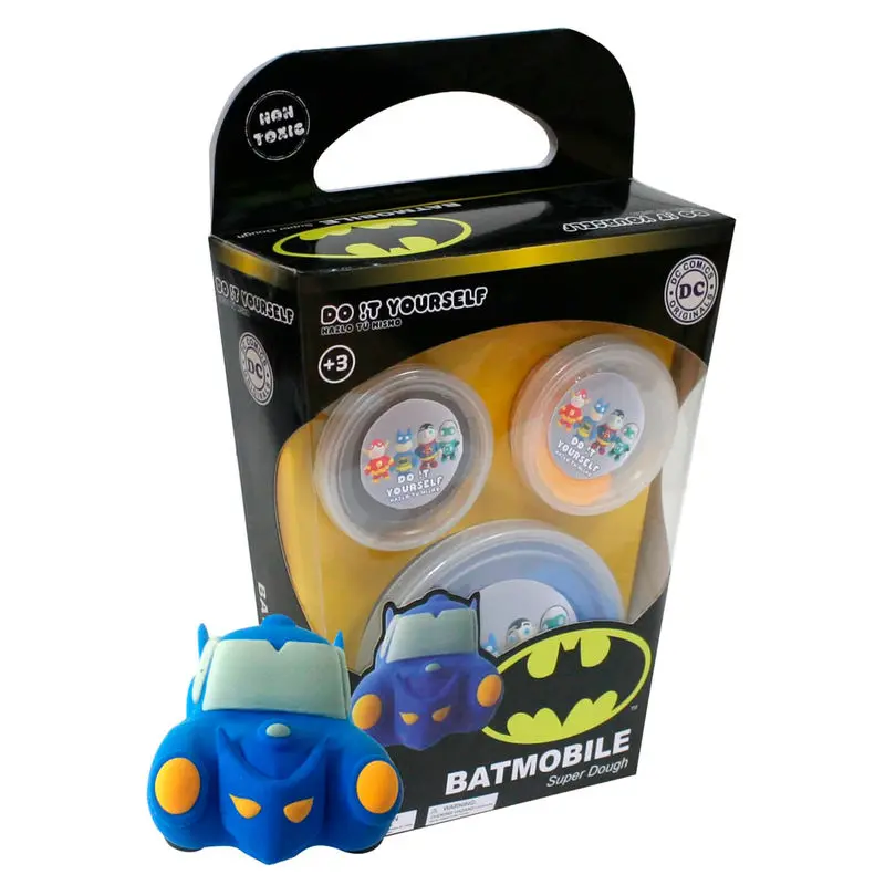 DC Comics Batmovil Szuper Doug DIY Agyag termékfotó