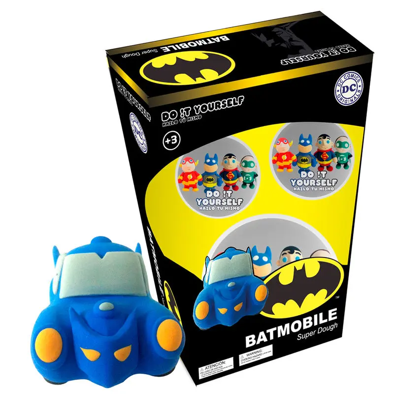DC Comics Batmovil Szuper Doug DIY Agyag termékfotó