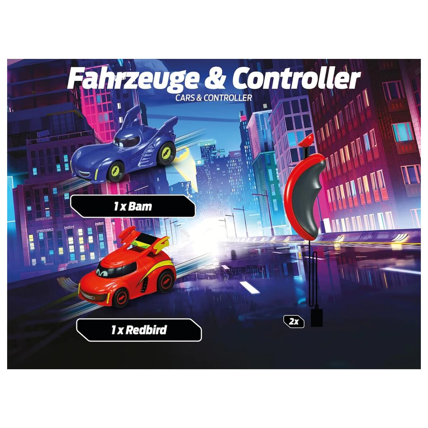 DC Comics Batwheels Ready to Roll elektromos versenypálya termékfotó