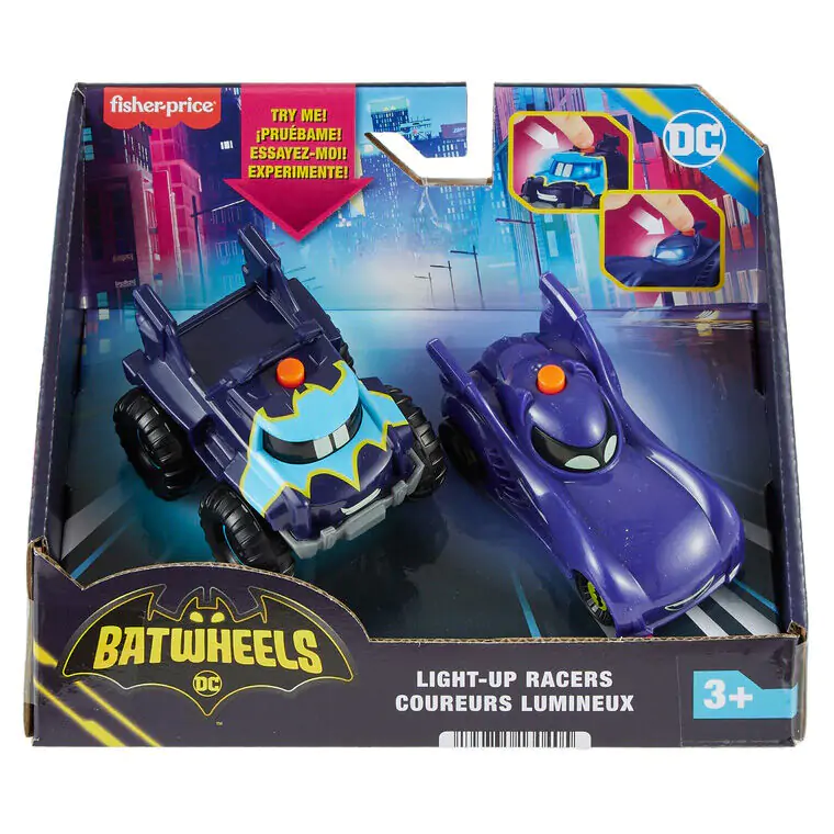 DC Comics Batwheels set 2 Cars Bam & Buff termékfotó