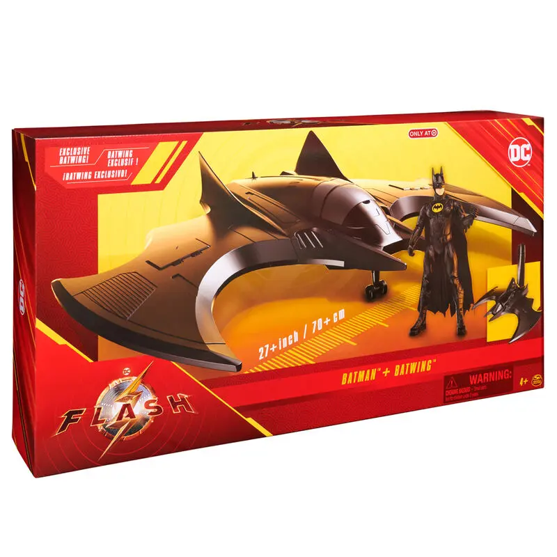DC Comics Batwing jármű + Batman figura 30cm termékfotó