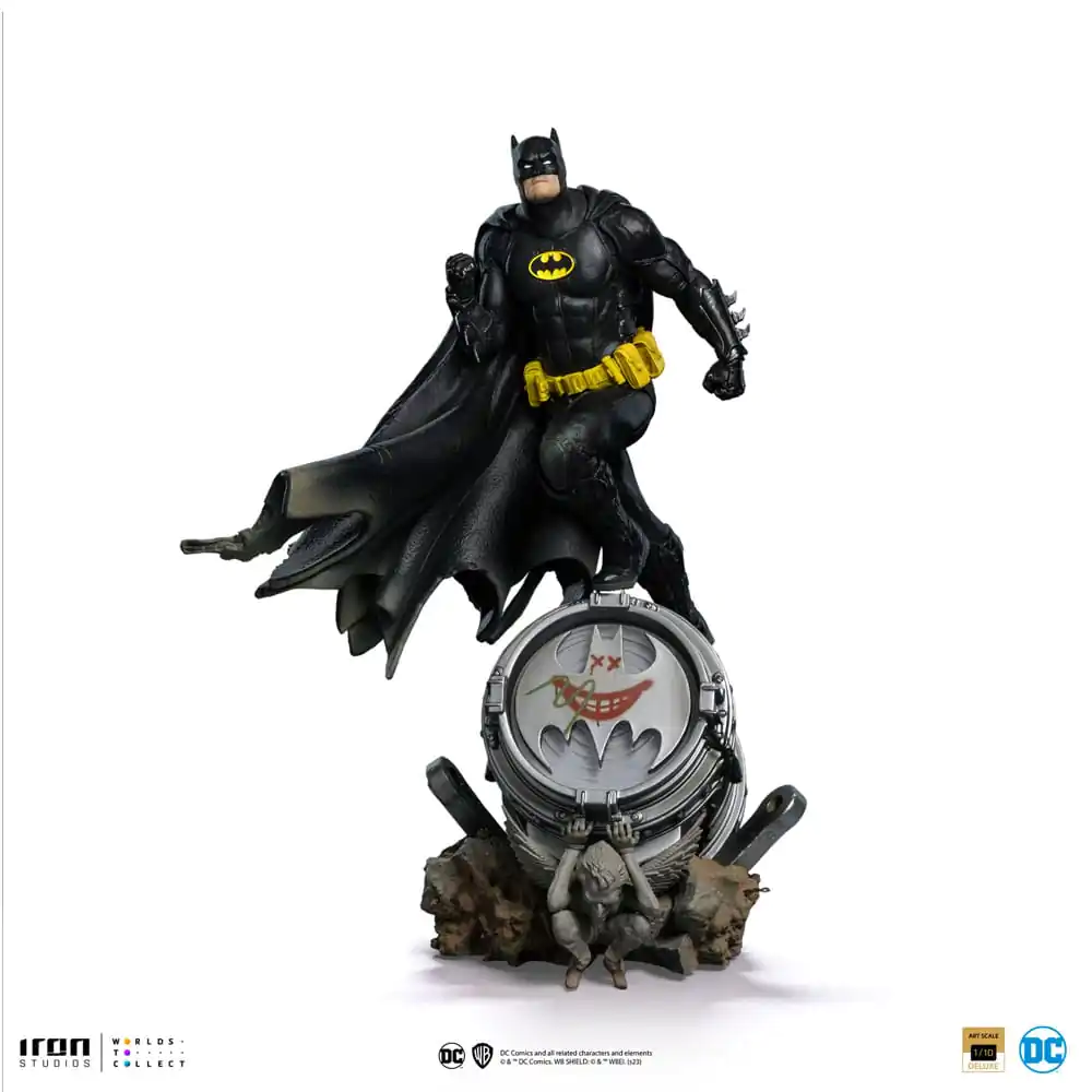 DC Comics BDS Art Scale Statue 1/10 Batman Deluxe (Black Version Exclusive) heo EU Exclusive 30 cm termékfotó