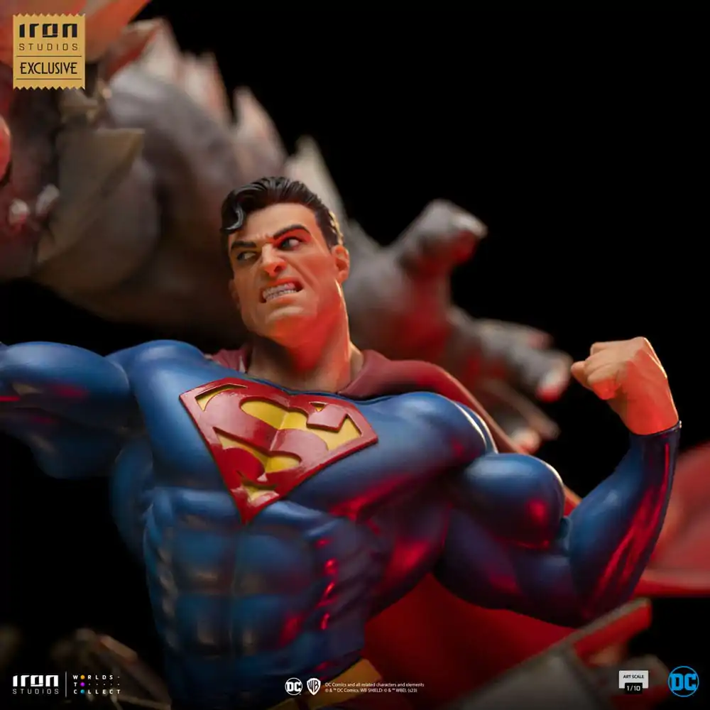 DC Comics BDS Art Scale Statue 1/10 Superman vs Doomsday heo EU Exclusive 30 cm termékfotó