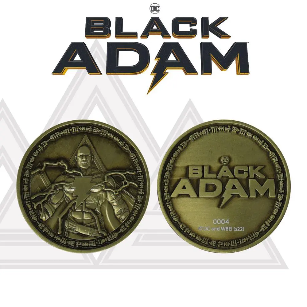 DC Comics Black Adam Gyűjthető érme Limitált kiadás termékfotó