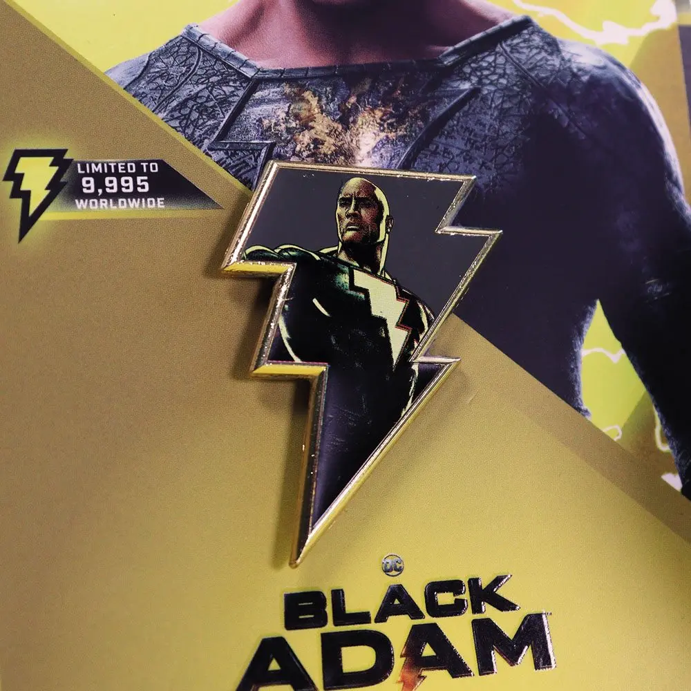 DC Comics Black Adam kitűző Limitált kiadás termékfotó