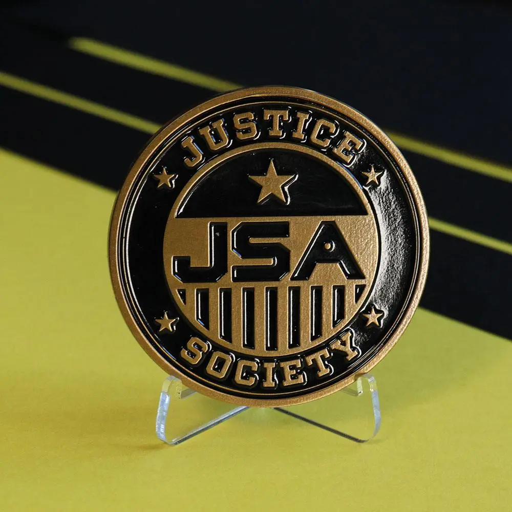 DC Comics Black Adam Medallion Justice Society of America Limitált kiadás termékfotó
