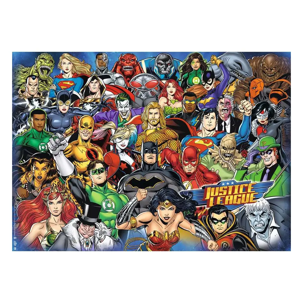 DC Comics Challenge Justice League puzzle (1000 darab) termékfotó