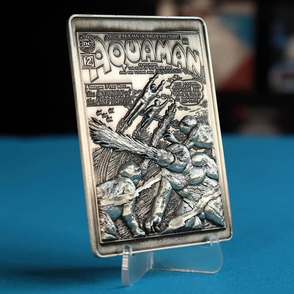 DC Comics Collectible Plaque Aquaman Limitált kiadás termékfotó