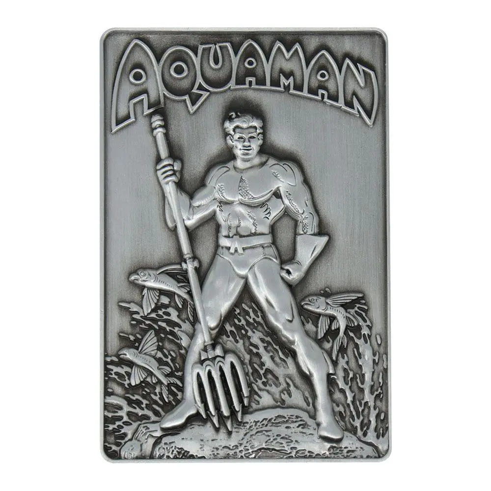 DC Comics Collectible Plaque Aquaman Limitált kiadás termékfotó