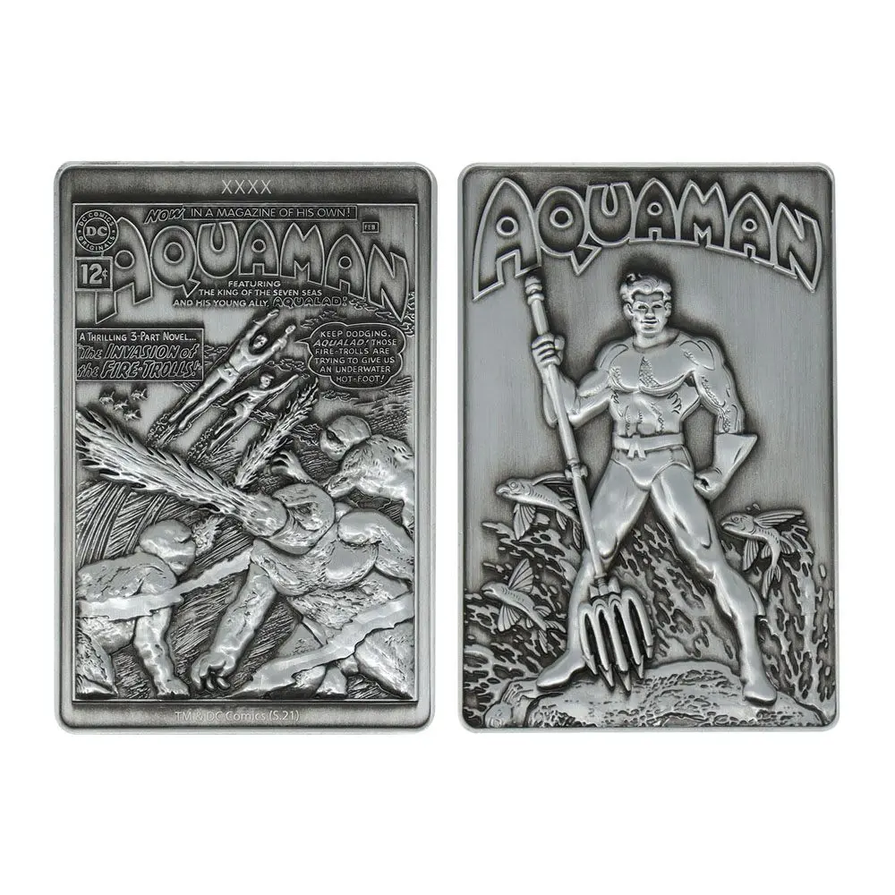 DC Comics Collectible Plaque Aquaman Limitált kiadás termékfotó