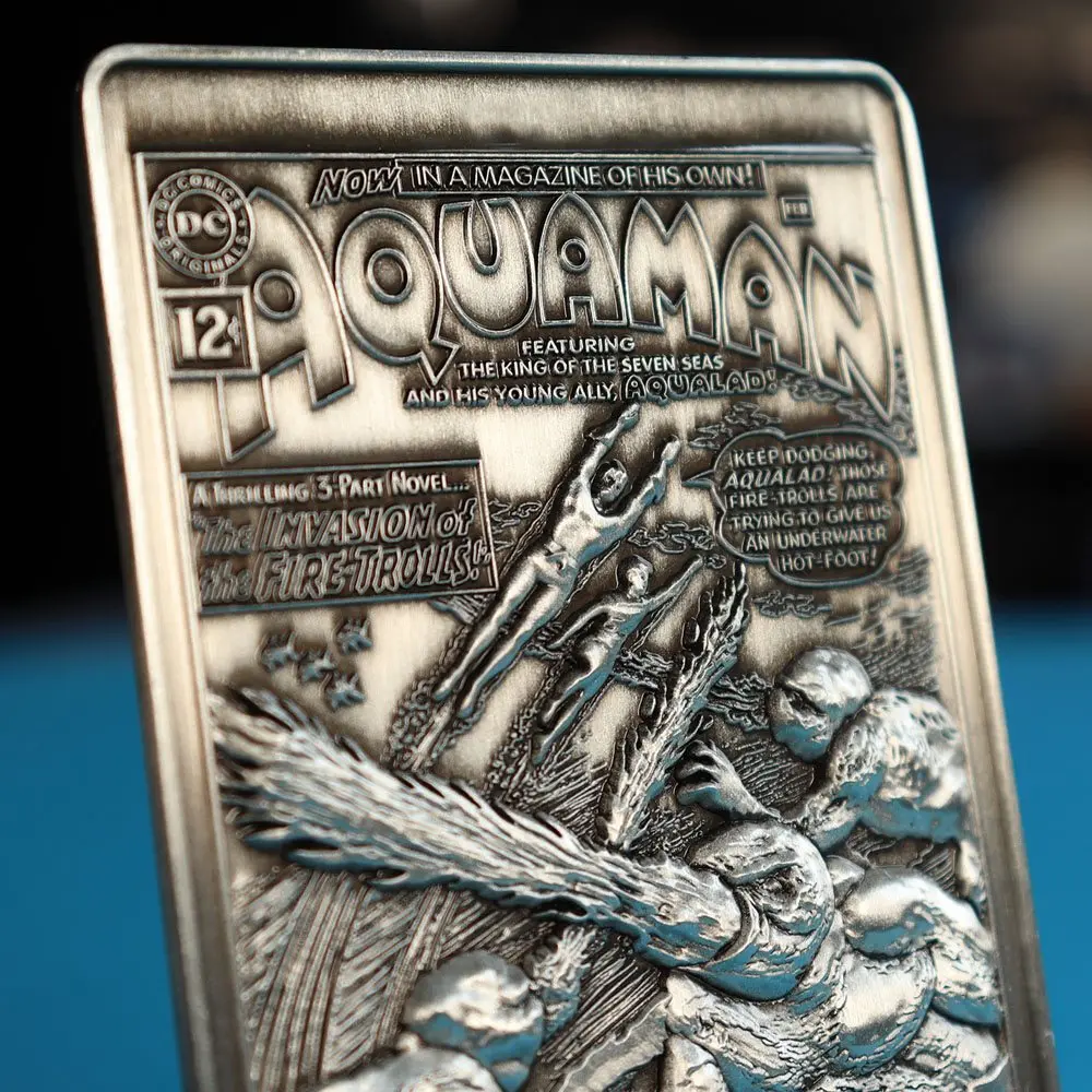 DC Comics Collectible Plaque Aquaman Limitált kiadás termékfotó