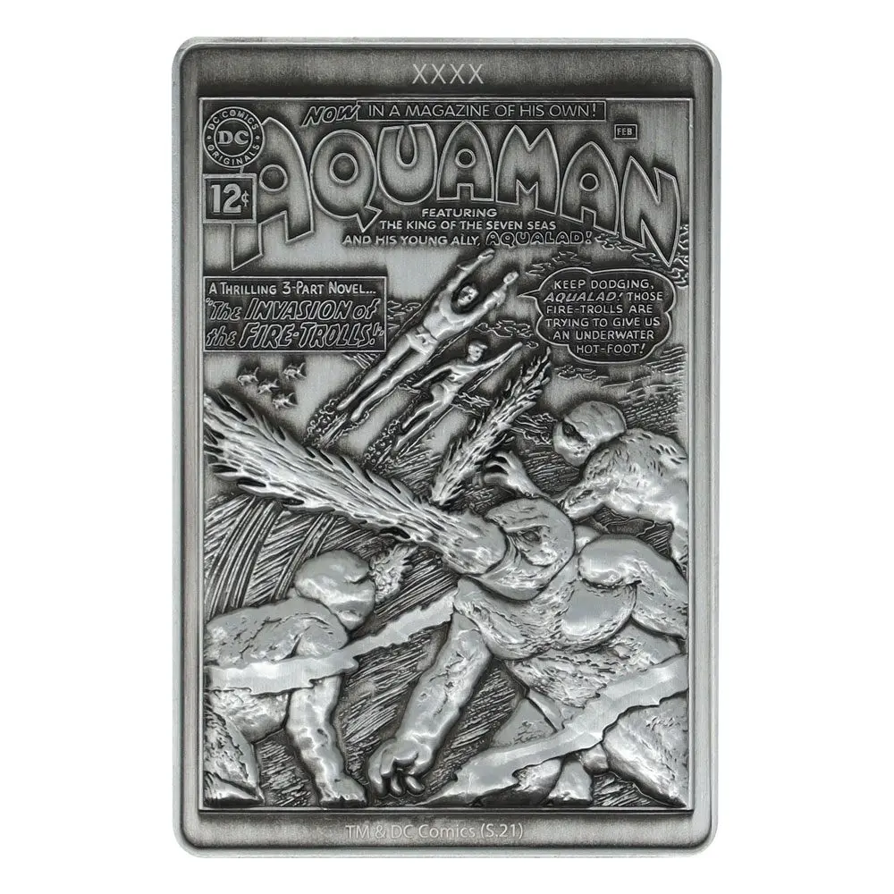 DC Comics Collectible Plaque Aquaman Limitált kiadás termékfotó