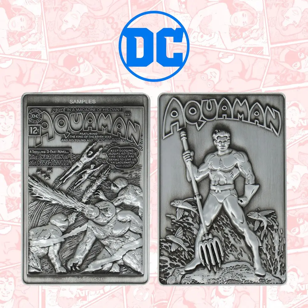 DC Comics Collectible Plaque Aquaman Limitált kiadás termékfotó
