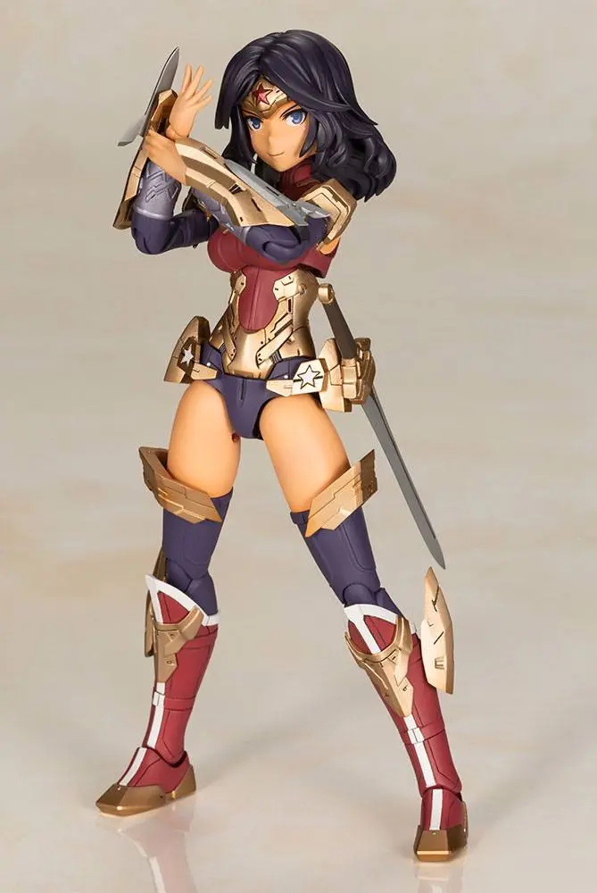 DC Comics Cross Frame Girl Wonder Woman Fumikane Shimada Ver. Műanyag modell készlet 16 cm termékfotó