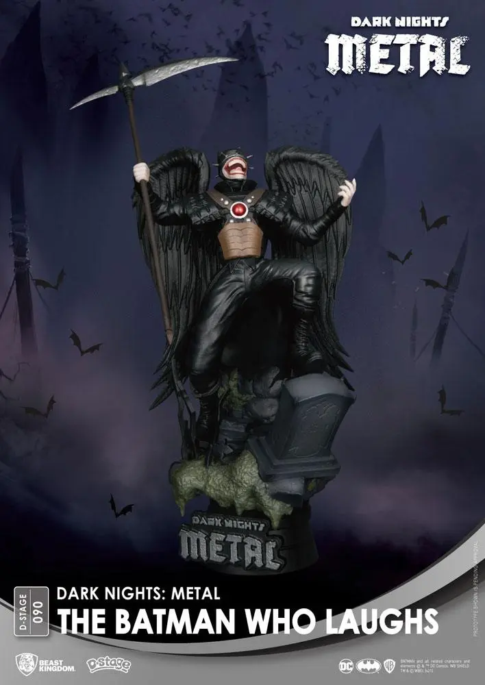 DC Comics D-Stage  Dark Nights: Metal The Batman Who Laughs PVC Diorama szobor 16 cm termékfotó