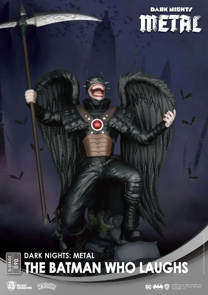 DC Comics D-Stage  Dark Nights: Metal The Batman Who Laughs PVC Diorama szobor 16 cm termékfotó