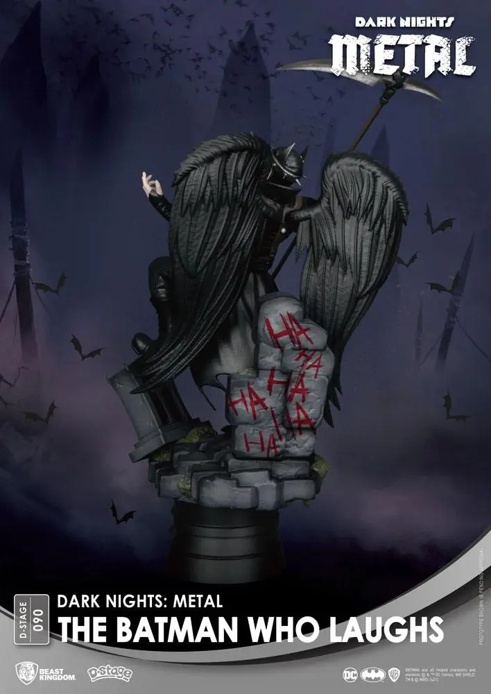 DC Comics D-Stage  Dark Nights: Metal The Batman Who Laughs PVC Diorama szobor 16 cm termékfotó