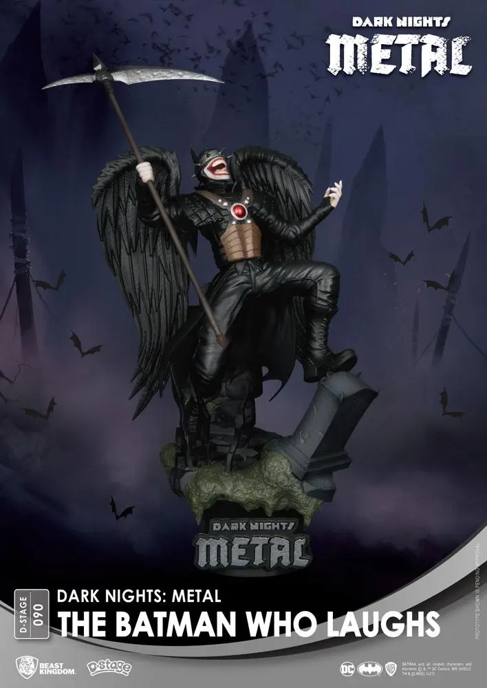 DC Comics D-Stage  Dark Nights: Metal The Batman Who Laughs PVC Diorama szobor 16 cm termékfotó