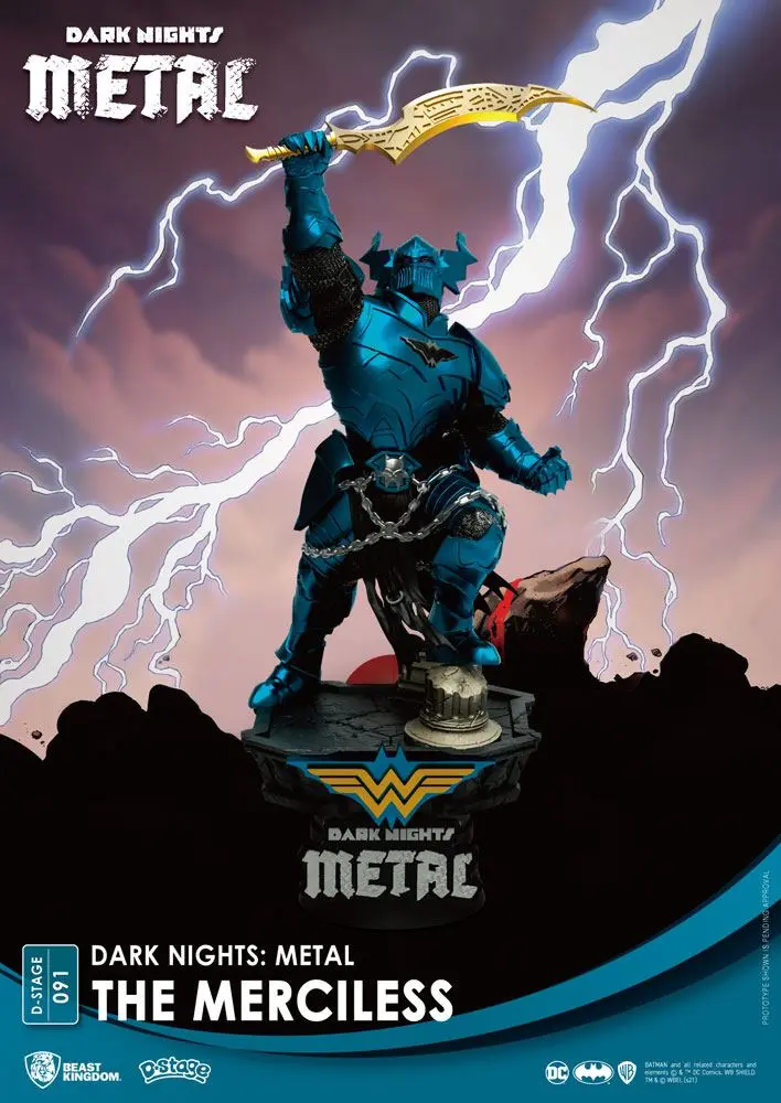 DC Comics D-Stage Dark Nights: Metal The Merciless PVC Diorama szobor 16 cm termékfotó