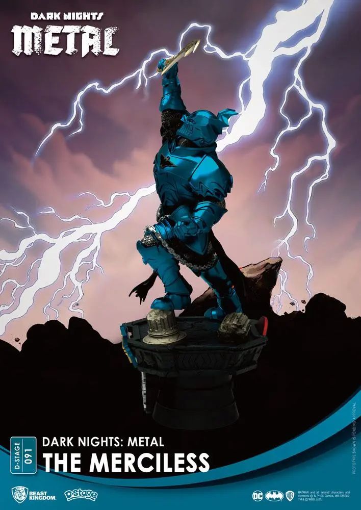 DC Comics D-Stage Dark Nights: Metal The Merciless PVC Diorama szobor 16 cm termékfotó