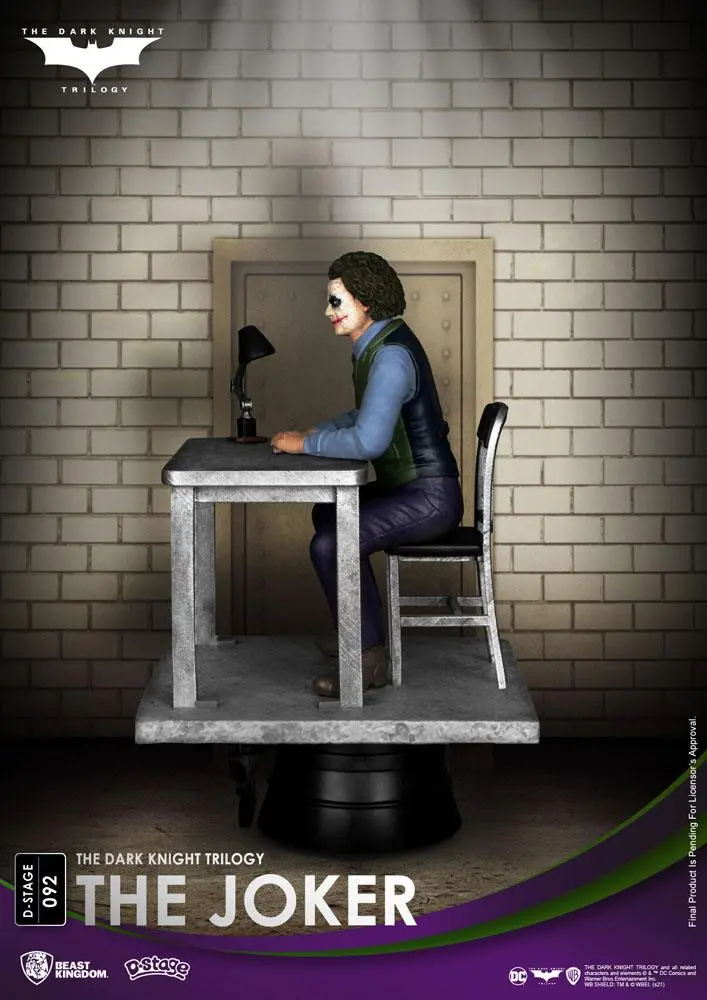 DC Comics D-Stage The Dark Knight Trilogy The Joker PVC Diorama szobor 16 cm termékfotó