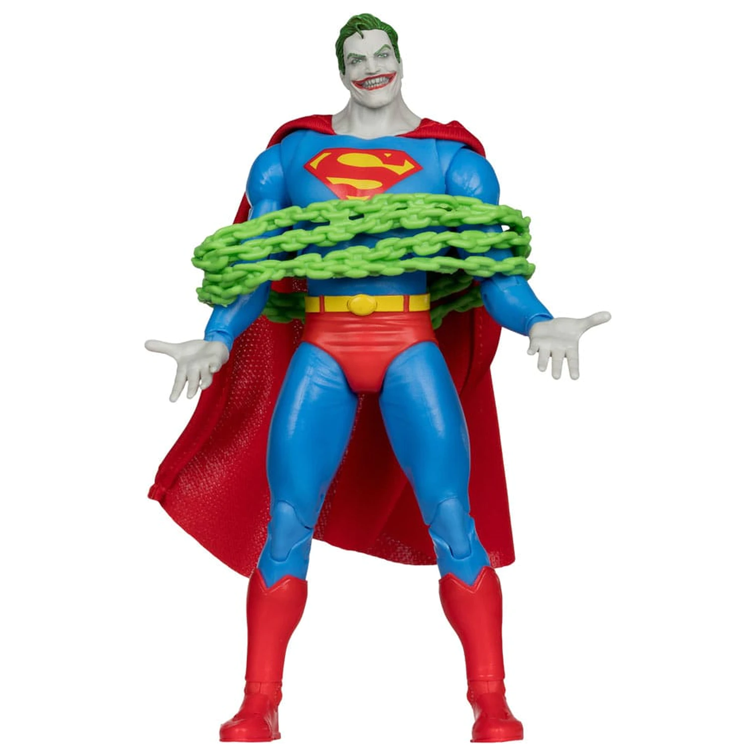DC Comics DC Multiverse Superman (Superman #9) (Jokerized) (Gold Label) akciófigura 18 cm termékfotó