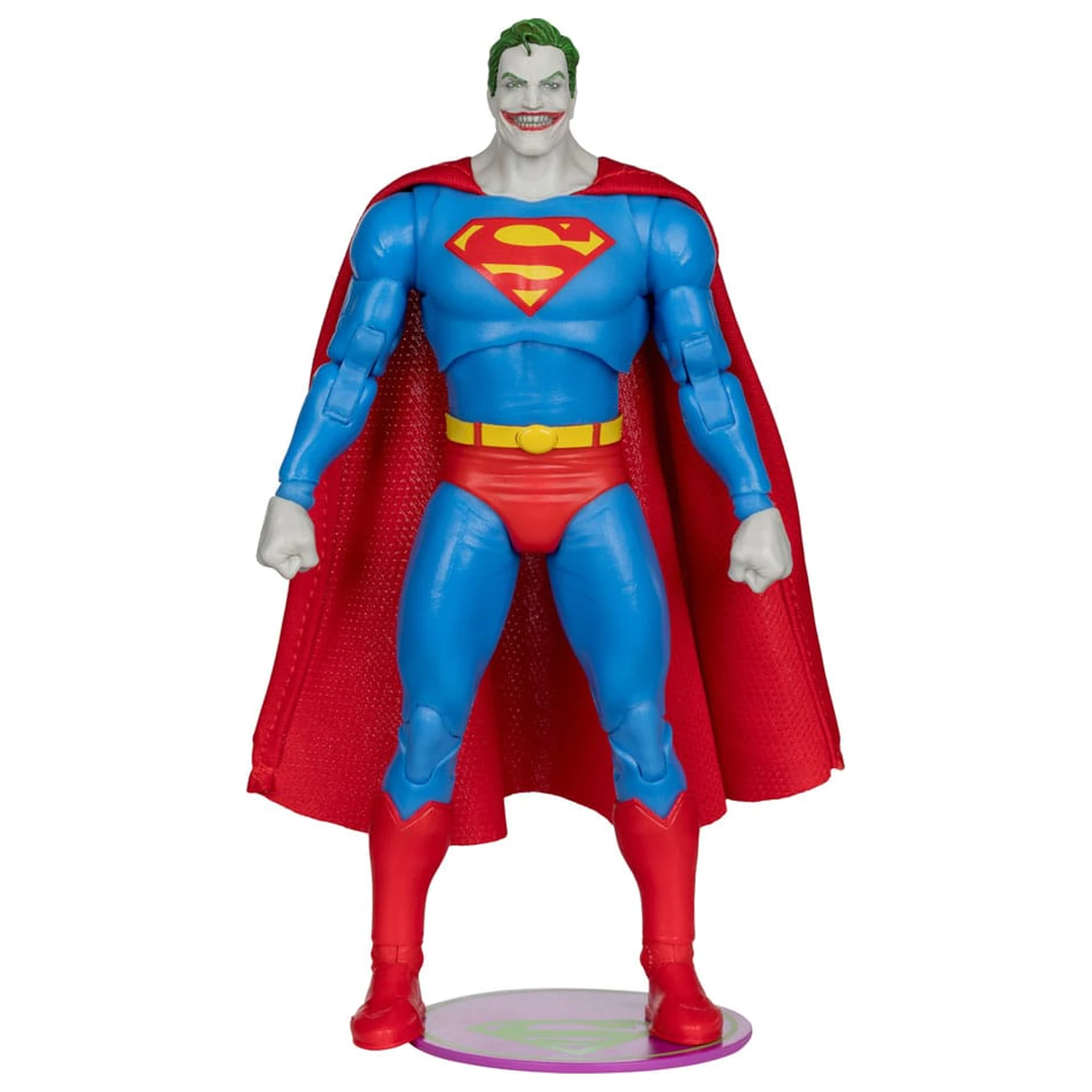 DC Comics DC Multiverse Superman (Superman #9) (Jokerized) (Gold Label) akciófigura 18 cm termékfotó