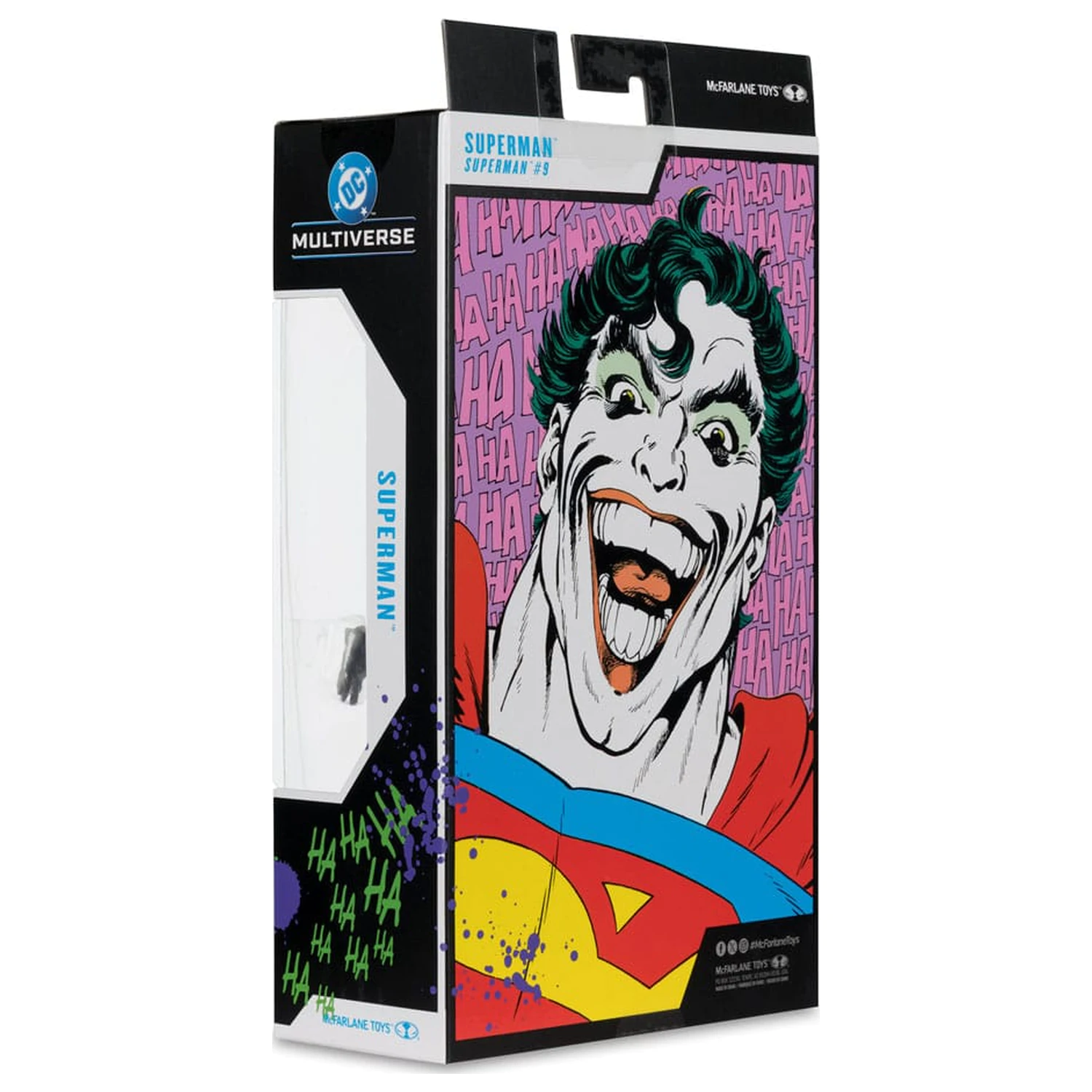 DC Comics DC Multiverse Superman (Superman #9) (Jokerized) (Gold Label) akciófigura 18 cm termékfotó