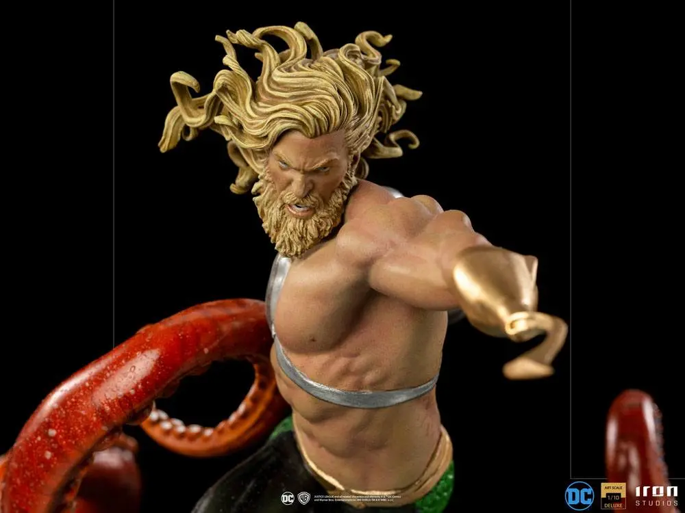 DC Comics Deluxe Art Scale 1/10 Aquaman szobor figura 26 cm termékfotó