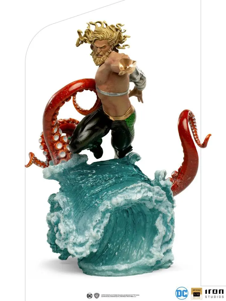 DC Comics Deluxe Art Scale 1/10 Aquaman szobor figura 26 cm termékfotó