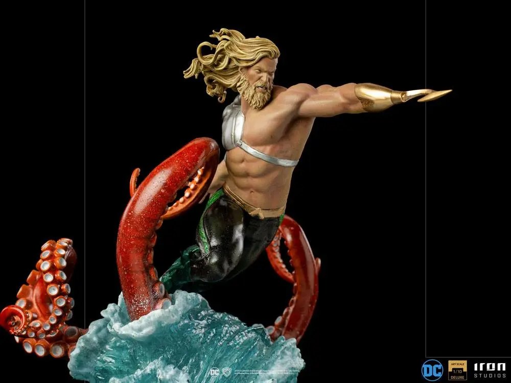DC Comics Deluxe Art Scale 1/10 Aquaman szobor figura 26 cm termékfotó