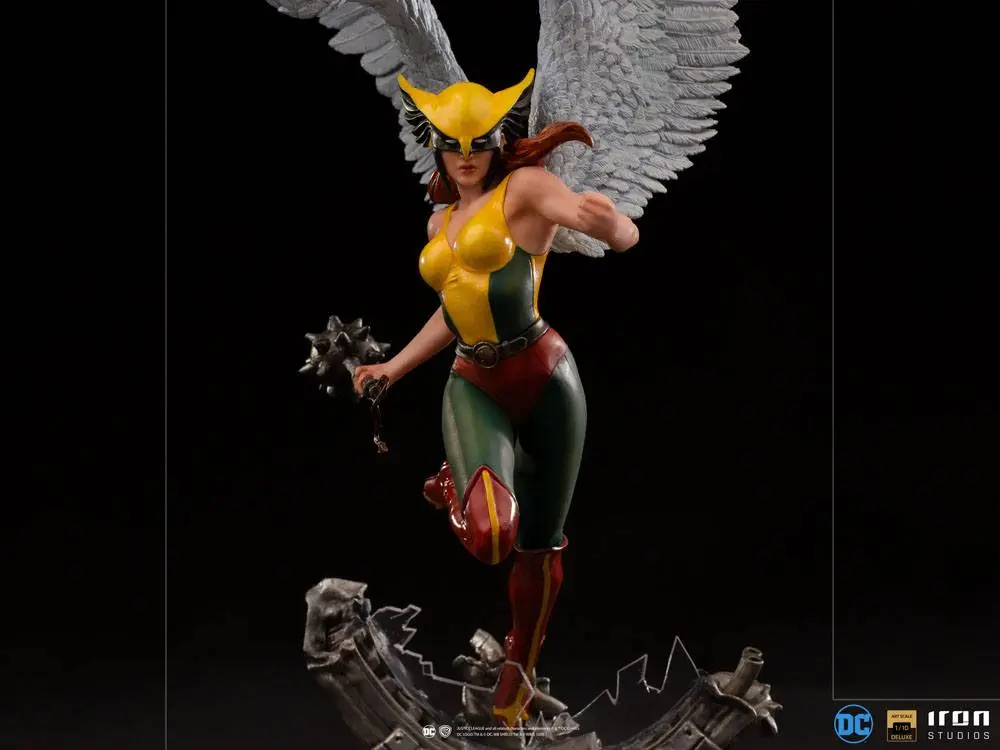 DC Comics Deluxe Art Scale 1/10 Hawkgirl szobor figura 36 cm termékfotó