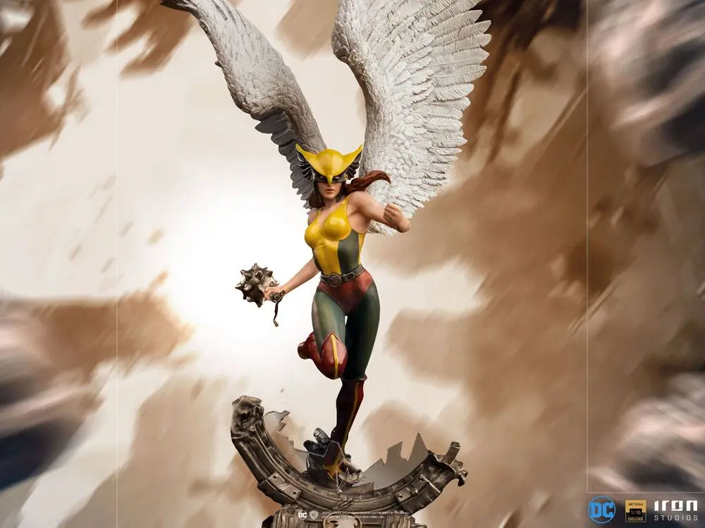 DC Comics Deluxe Art Scale 1/10 Hawkgirl szobor figura 36 cm termékfotó