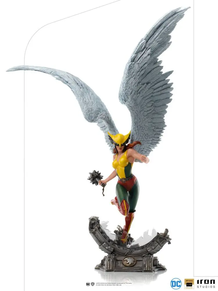 DC Comics Deluxe Art Scale 1/10 Hawkgirl szobor figura 36 cm termékfotó