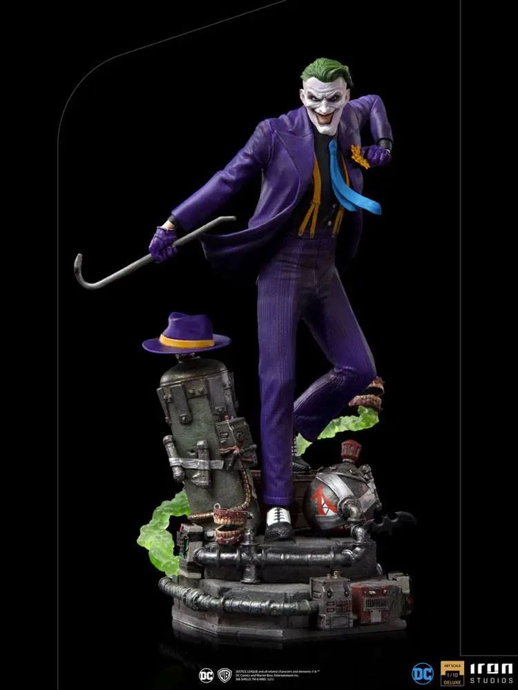 DC Comics Deluxe Art Scale 1/10 The Joker szobor figura 23 cm termékfotó