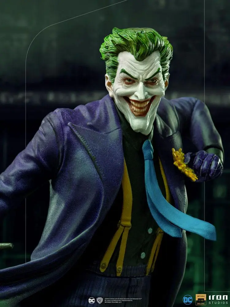 DC Comics Deluxe Art Scale 1/10 The Joker szobor figura 23 cm termékfotó