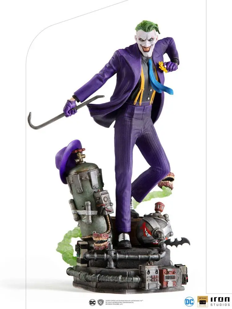 DC Comics Deluxe Art Scale 1/10 The Joker szobor figura 23 cm termékfotó