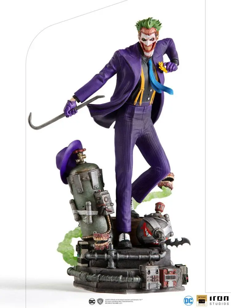DC Comics Deluxe Art Scale 1/10 The Joker szobor figura 23 cm termékfotó