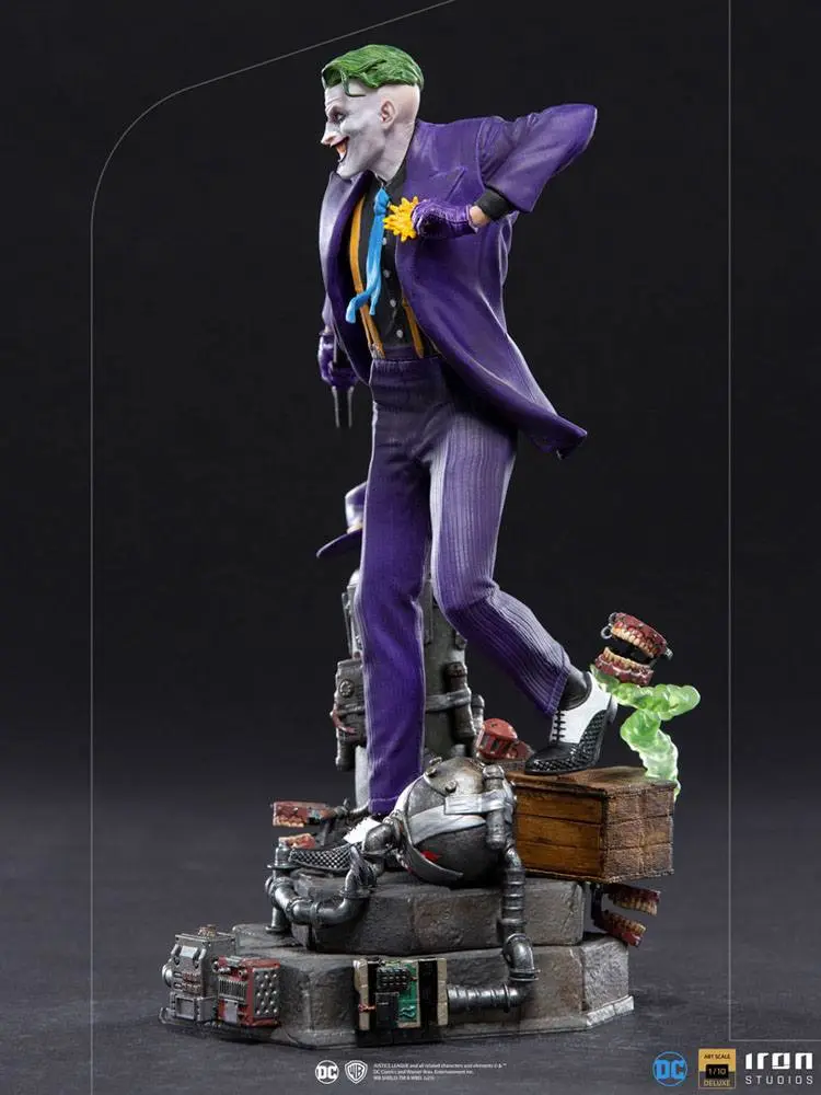 DC Comics Deluxe Art Scale 1/10 The Joker szobor figura 23 cm termékfotó