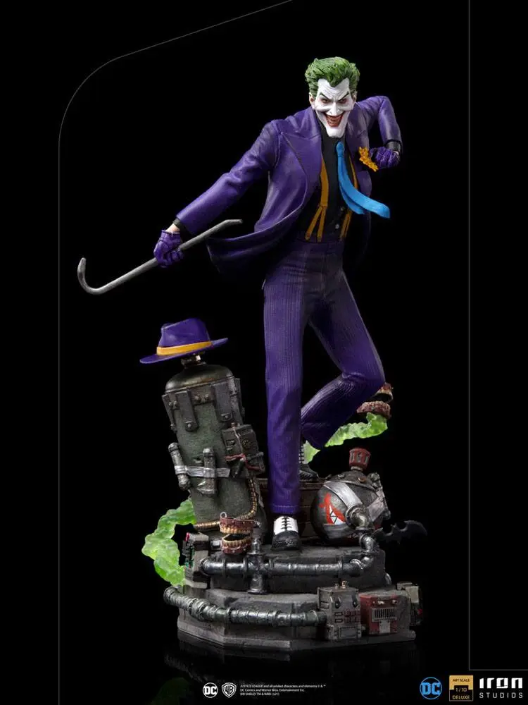 DC Comics Deluxe Art Scale 1/10 The Joker szobor figura 23 cm termékfotó