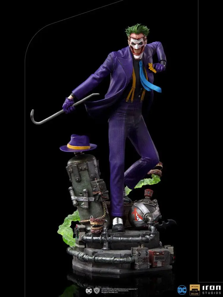 DC Comics Deluxe Art Scale 1/10 The Joker szobor figura 23 cm termékfotó