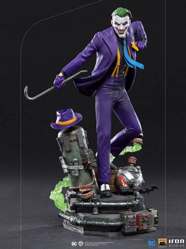 DC Comics Deluxe Art Scale 1/10 The Joker szobor figura 23 cm termékfotó