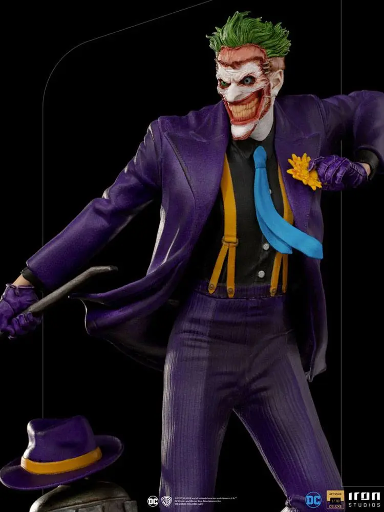 DC Comics Deluxe Art Scale 1/10 The Joker szobor figura 23 cm termékfotó