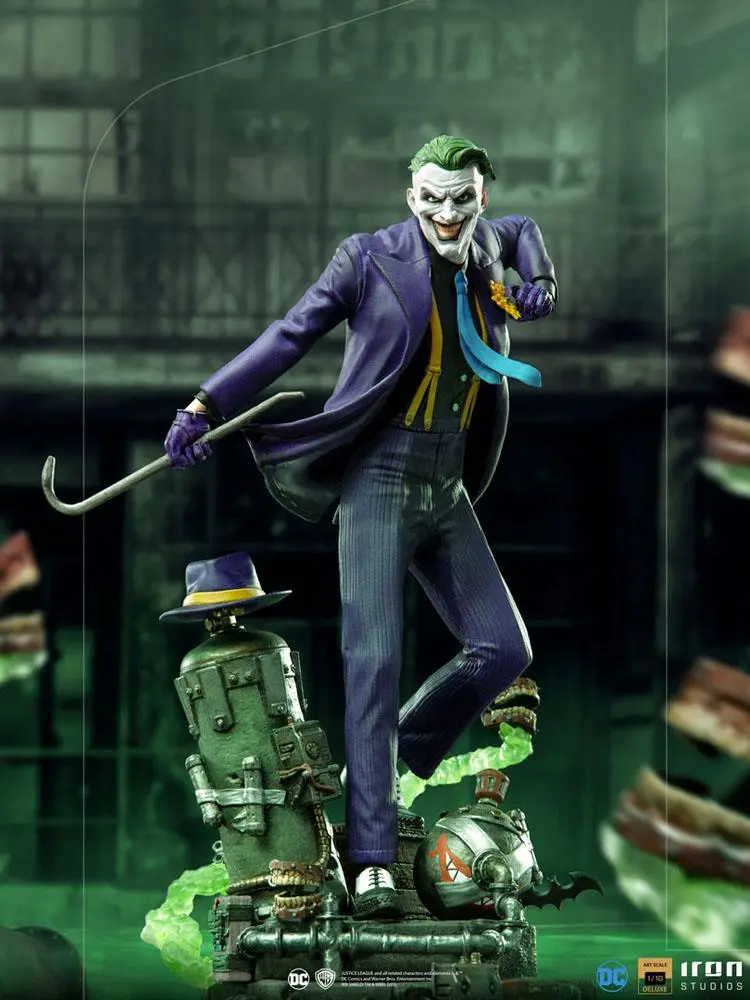 DC Comics Deluxe Art Scale 1/10 The Joker szobor figura 23 cm termékfotó