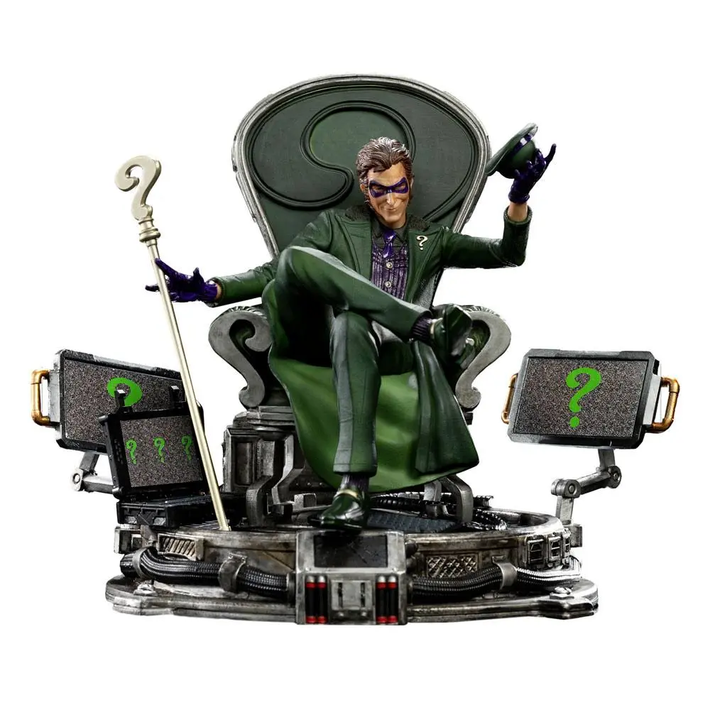 DC Comics Deluxe Art Scale 1/10 The Riddler szobor figura 24 cm termékfotó