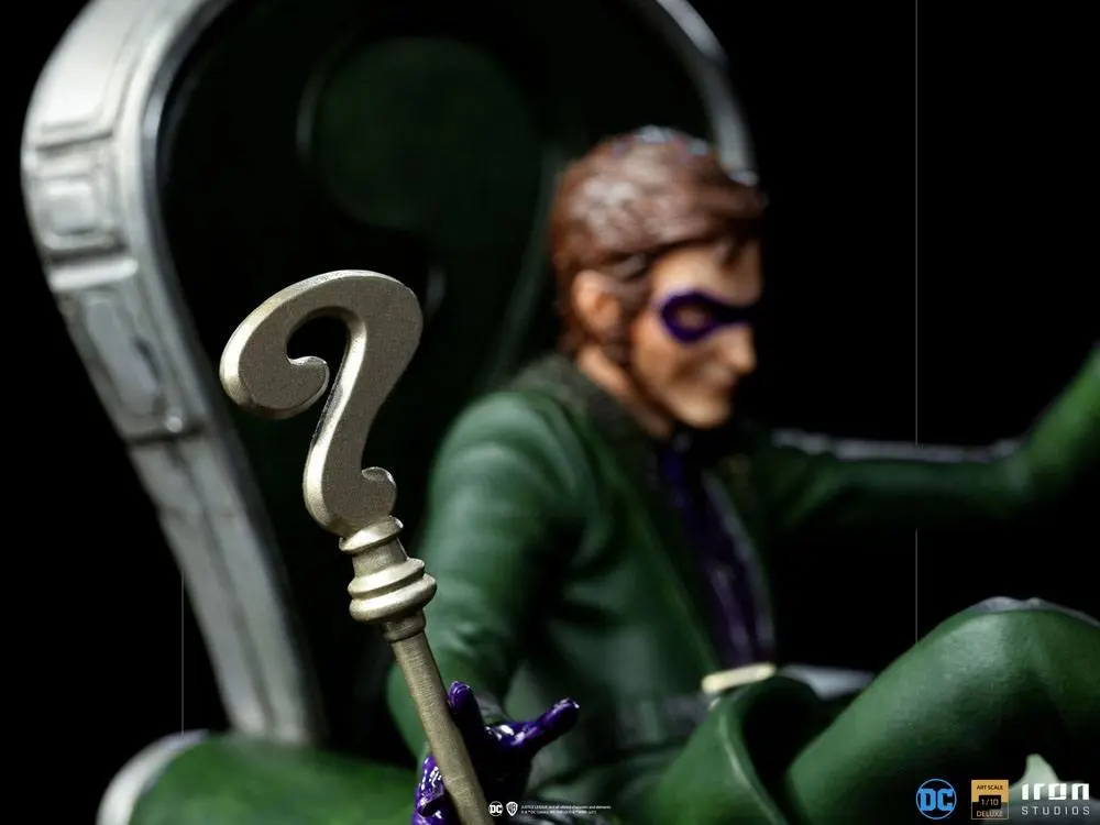 DC Comics Deluxe Art Scale 1/10 The Riddler szobor figura 24 cm termékfotó