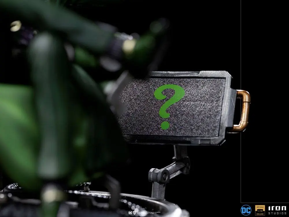 DC Comics Deluxe Art Scale 1/10 The Riddler szobor figura 24 cm termékfotó