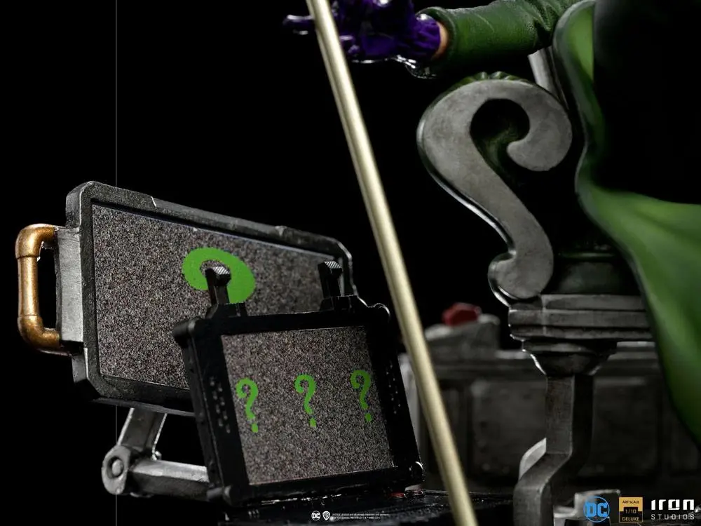 DC Comics Deluxe Art Scale 1/10 The Riddler szobor figura 24 cm termékfotó
